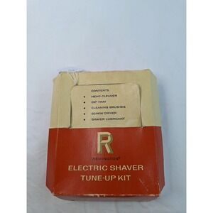 Vintage Remington Electric Shaver Tune-Up Kit Shaver Head Cleaner Lubricant